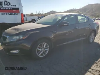 2012 Kia Optima LX with VIN 5XXGM4A70CG084622, listed as a Copart auction lot 80147604 with 55,853 mi miles and Salvage Title. Bid and sale history available at carsss.com. Image 1.