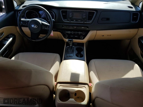 2015 Kia Sedona LX with VIN KNDMB5C1XF6051461, listed as a Copart auction lot 54203275 with 101,193 mi miles and Salvage Title. Bid and sale history available at DreamBid. Image 8.
