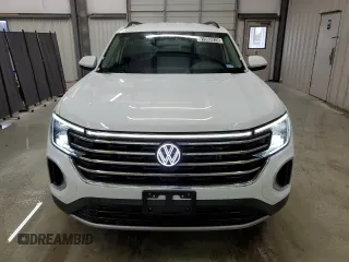 2025 Volkswagen Atlas SE z VIN 1V2HR2CA8SC502389, wystawiony jako Copart lot #51980025 z przebiegiem 10 753 mil mil oraz Czysty tytuł • Clean title. Historia ofert i sprzedaży dostępna na DreamBid. Obrazek 5.
