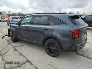 2023 Kia Sorento SX Prestige with VIN 5XYRKDLF5PG201387, listed as a Copart auction lot 85784174 with 44,684 mi miles and Salvage Title. Bid and sale history available at carsss.com. Image 2.