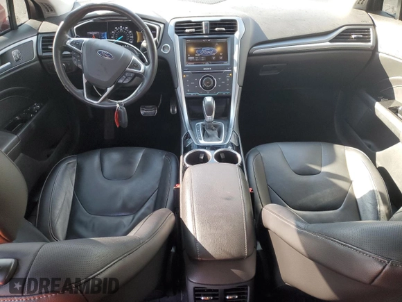 2013 Ford Fusion Titanium with VIN 3FA6P0D95DR130334, listed as a Copart auction lot 50046445 with 91,039 mi miles and Salvage Title. Bid and sale history available at carsss.com. Image 8.