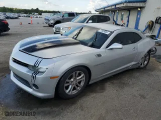 2014 Chevrolet Camaro LS with VIN 2G1FA1E30E9150860, listed as a Copart auction lot 73928084 with 0 mi miles and Salvage Title. Bid and sale history available at carsss.com. Image 1.