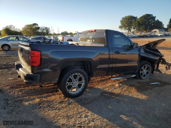 2015 Chevrolet Silverado 1500 Work Truck with VIN 1GCNCPEH0FZ302445, listed as a Copart auction lot 76939754 with 0 mi miles and Salvage Title. Bid and sale history available at carsss.com. Image 3.