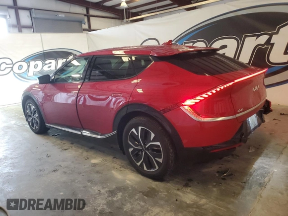 2023 Kia EV6 Wind with VIN KNDC34LA7P5604724, listed as a Copart auction lot 51192135 with 52,538 mi miles and Clean Title. Bid and sale history available at carsss.com. Image 2.