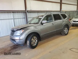 2009 Kia Borrego LX with VIN KNDJJ741495028851, listed as a Copart auction lot 46716545 with Not Provided miles and Salvage Title. Bid and sale history available at DreamBid. Image 1.
