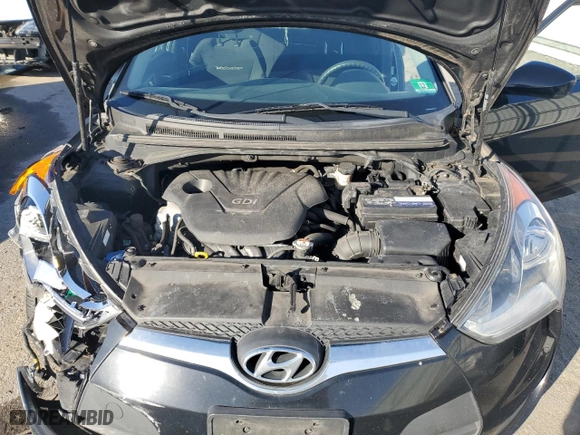 2015 Hyundai Veloster with VIN KMHTC6AD0FU229154, listed as a Copart auction lot 49070635 with 135,790 mi miles and Salvage Title. Bid and sale history available at carsss.com. Image 11.