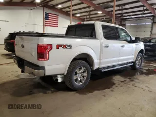 2015 Ford F-150 XLT with VIN 1FTEW1EG5FFC43972, listed as a Copart auction lot 53683785 with 111,994 mi miles and Salvage Title. Bid and sale history available at carsss.com. Image 3.