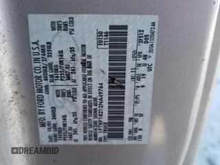 2002 Ford F-150 XL z VIN 1FTRF18212NA49764, wystawiony jako Copart lot #81626174 z przebiegiem Nie podano mil oraz Czysty tytuł • Clean title. Historia ofert i sprzedaży dostępna na DreamBid. Obrazek 12.