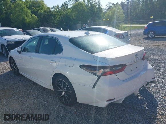 2023 Toyota Camry SE with VIN 4T1G11AKXPU768990, listed as a IAAI auction lot 42118544 with 53,064 mi miles. Bid and sale history available at carsss.com. Image 3.