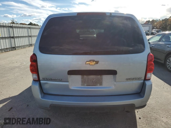 2007 Chevrolet Uplander LS Fleet with VIN 1GNDV23117D215318, listed as a Copart auction lot 81894114 with 170,410 mi miles and Salvage Title. Bid and sale history available at carsss.com. Image 6.