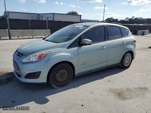2013 Ford C-Max Hybrid SE with VIN 1FADP5AU8DL536877, listed as a Copart auction lot 53966105 with 100,272 mi miles and Clean Title. Bid and sale history available at carsss.com. Image 1.