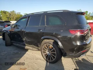 2022 Mercedes-Benz GLS 450 with VIN 4JGFF5KE2NA638388, listed as a Copart auction lot 48832604 with 34,299 mi miles and Salvage Title. Bid and sale history available at DreamBid. Image 2.