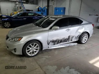 2012 Lexus IS 250 с VIN JTHCF5C24C5055014, выставлен на аукционе Copart как лот 59946755 с пробегом 121 529 миль миль и Списание • Salvage title. История ставок и продаж доступна на DreamBid. Изображение 1.
