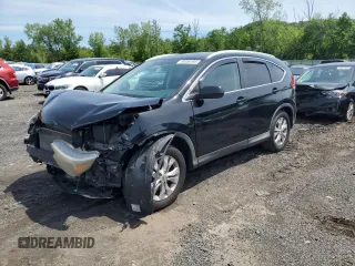 2013 Honda CR-V EX-L z VIN 2HKRM4H76DH693993, wystawiony jako Copart lot #58356595 z przebiegiem 150 925 mil mil oraz Szkody całkowita. Historia ofert i sprzedaży dostępna na DreamBid. Obrazek 1.