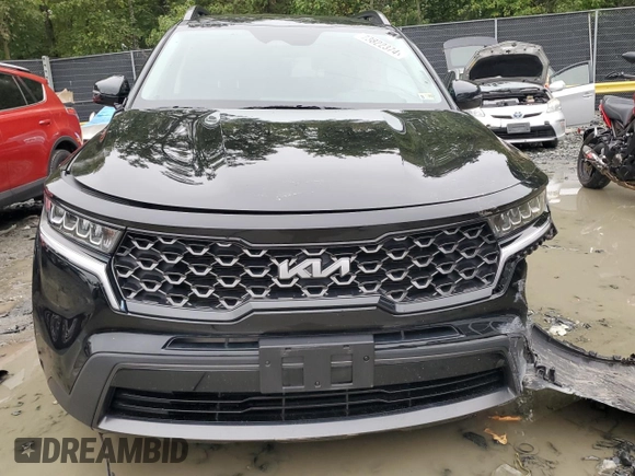 2022 Kia Sorento X-Line S with VIN 5XYRLDLCXNG148136, listed as a Copart auction lot 74258464 with 96,248 mi miles and Salvage Title. Bid and sale history available at DreamBid. Image 5.