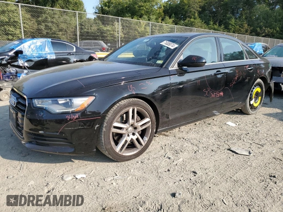2015 Audi A6 2.0T Premium Plus with VIN WAUGFAFC7FN049757, listed as a Copart auction lot 71008074 with 83,379 mi miles and Salvage Title. Bid and sale history available at carsss.com. Image 1.