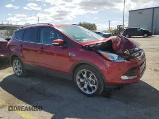 2015 Ford Escape Titanium with VIN 1FMCU0J99FUB88058, listed as a Copart auction lot 51992055 with 44,409 mi miles and Salvage Title. Bid and sale history available at carsss.com. Image 4.