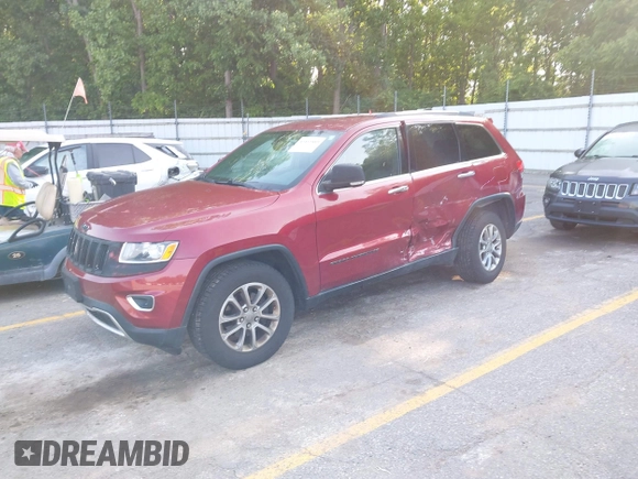 2014 Jeep Grand Cherokee Limited with VIN 1C4RJFBG8EC553860, listed as a IAAI auction lot 42452419 with 174,274 mi miles and . Bid and sale history available at DreamBid. Image 17.
