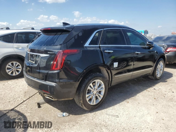 2022 Cadillac XT5 FWD Luxury with VIN 1GYKNAR4XNZ165234, listed as a Copart auction lot 75041424 with 36,100 mi miles and Non repairable. Bid and sale history available at DreamBid. Image 3.