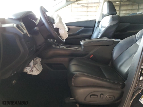 2023 Nissan Murano SL with VIN 5N1AZ2CS8PC120829, listed as a Copart auction lot 43039755 with 22,492 mi miles and Salvage Title. Bid and sale history available at carsss.com. Image 7.