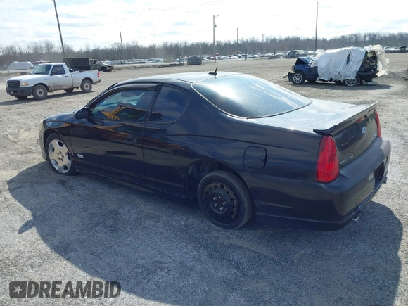 2006 Chevrolet Monte Carlo SS with VIN 2G1WL16C069259118, listed as a IAAI auction lot 41585326 with 1 mi miles. Bid and sale history available at carsss.com. Image 3.
