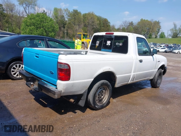 2002 Ford Ranger XL with VIN 1FTYR10D82PB08152, listed as a IAAI auction lot 41974904 with 165,843 mi miles and . Bid and sale history available at DreamBid. Image 4.