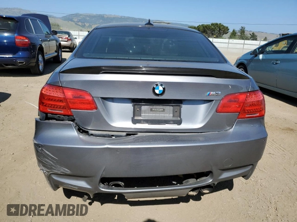 2012 BMW M3 with VIN WBSKG9C53CE798624, listed as a Copart auction lot 56072225 with 126,371 mi miles and Salvage title. Bid and sale history available at DreamBid. Image 6.