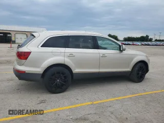 2007 Audi Q7 Premium с VIN WA1BY74L67D040062, выставлен на аукционе Copart как лот 61904725 с пробегом 120 075 миль миль и Списание • Salvage title. История ставок и продаж доступна на DreamBid. Изображение 3.