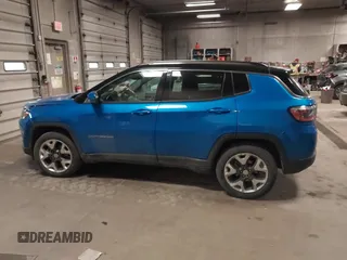 2018 Jeep Compass Limited z VIN 3C4NJCCB2JT489622, wystawiony jako IAAI lot #41567571 z przebiegiem 67 884 mil mil oraz . Historia ofert i sprzedaży dostępna na DreamBid. Obrazek 13.