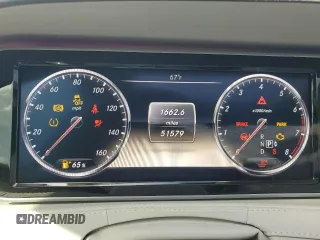 2014 Mercedes-Benz S S 550 with VIN WDDUG8CB2EA013736, listed as a Copart auction lot 50036985 with 51,579 mi miles and Clean Title. Bid and sale history available at carsss.com. Image 9.