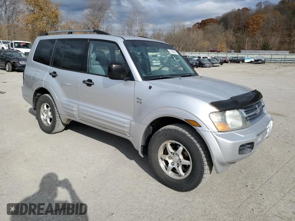 2002 Mitsubishi Montero XLS z VIN JA4MW31R02J005334, wystawiony jako Copart lot #79394064 z przebiegiem 285 949 mil mil oraz Czysty tytuł • Clean title. Historia ofert i sprzedaży dostępna na DreamBid. Obrazek 4.