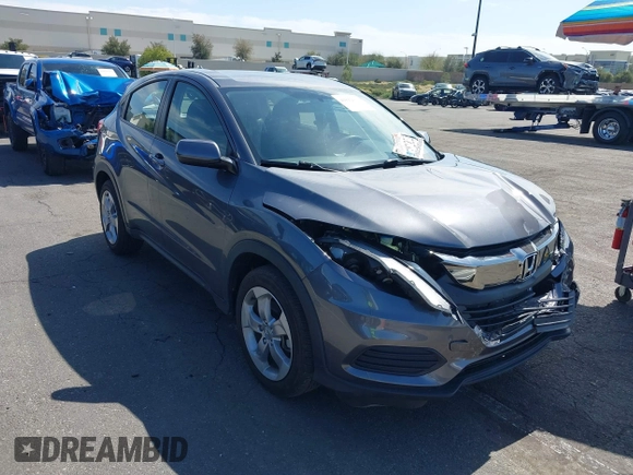 2022 Honda HR-V LX with VIN 3CZRU6H36NM744939, listed as a IAAI auction lot 41812423 with 19,910 mi miles. Bid and sale history available at carsss.com. Image 1.