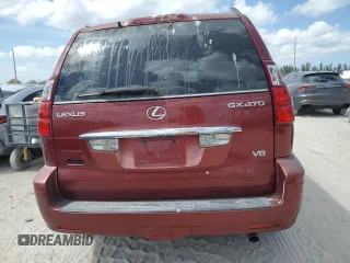 2008 Lexus GX 470 with VIN JTJBT20X980160976, listed as a Copart auction lot 55425535 with 109,689 mi miles and Clean Title. Bid and sale history available at carsss.com. Image 6.