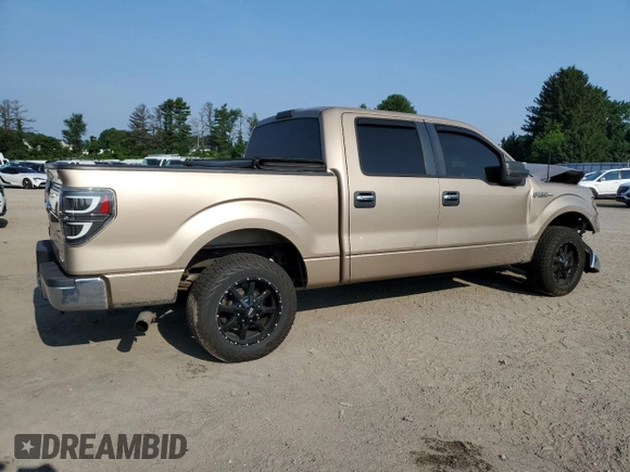 2011 Ford F-150 XL with VIN 1FTFW1CF0BKD10820, listed as a Copart auction lot 60195365 with 192,218 mi miles and Salvage title. Bid and sale history available at DreamBid. Image 3.