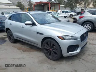 2017 Jaguar F-Pace S with VIN SADCM2BV6HA892108, listed as a IAAI auction lot 42034100 with 101,380 mi miles and . Bid and sale history available at DreamBid. Image 1.