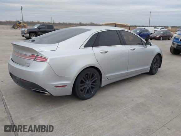 2015 Lincoln MKZ with VIN 3LN6L2J98FR618486, listed as a IAAI auction lot 41328946 with 167,211 mi miles and . Bid and sale history available at DreamBid. Image 4.