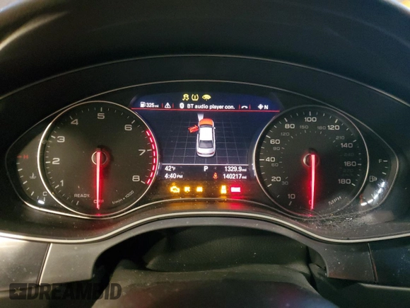 2017 Audi A6 Premium Plus z VIN WAUF2AFC8HN047154, wystawiony jako Copart lot #87917695 z przebiegiem 140 217 mil mil oraz Szkody całkowita. Historia ofert i sprzedaży dostępna na DreamBid. Obrazek 9.