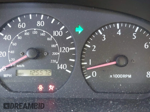1999 Toyota Solara SE with VIN 2T1CG22P9XC260766, listed as a IAAI auction lot 41599498 with 125,572 mi miles and . Bid and sale history available at DreamBid. Image 15.