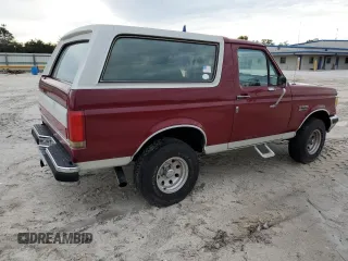 1990 Ford Bronco Custom with VIN 1FMEU15H2LLA70449, listed as a Copart auction lot 77953604 with 12,519 mi miles and Salvage Title. Bid and sale history available at carsss.com. Image 3.