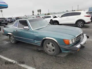 1989 Mercedes-Benz 560 SL with VIN WDBBA48D7KA100368, listed as a Copart auction lot 86422614 with 171,003 mi miles and Clean Title. Bid and sale history available at carsss.com. Image 4.