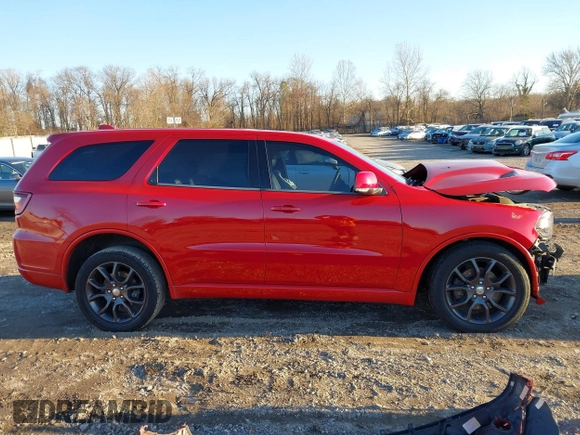 2017 Dodge Durango R/T with VIN 1C4SDJCT4HC681573, listed as a IAAI auction lot 41492029 with 121,515 mi miles and . Bid and sale history available at DreamBid. Image 13.