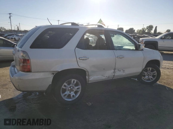 2004 Acura MDX Touring Pkg w/Navigation with VIN 2HNYD188X4H527272, listed as a Copart auction lot 46543385 with 290,683 mi miles and Salvage Title. Bid and sale history available at carsss.com. Image 3.
