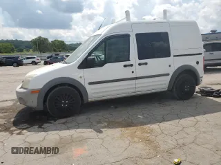 2012 Ford Transit Connect XL with VIN NM0LS6AN4CT080827, listed as a Copart auction lot 62592695 with 178,623 mi miles and Salvage title. Bid and sale history available at DreamBid. Image 1.