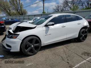 2017 Chevrolet Malibu LT with VIN 1G1ZE5ST2HF268496, listed as a Copart auction lot 52694745 with 127,917 mi miles and Salvage Title. Bid and sale history available at DreamBid. Image 1.