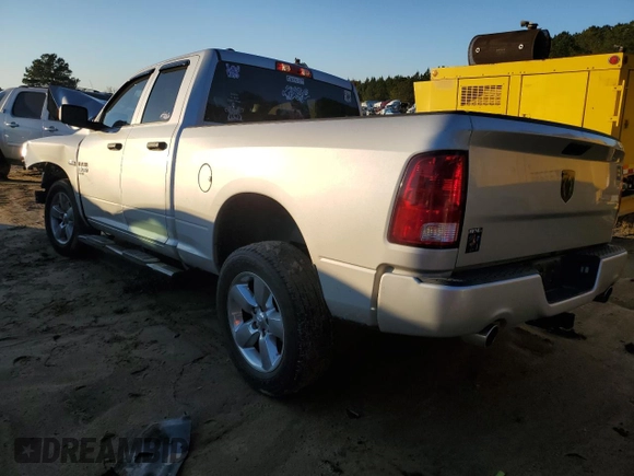 2019 Ram 1500 Classic Tradesman with VIN 1C6RR6FT5KS579647, listed as a Copart auction lot 87360454 with 0 mi miles and Salvage Title. Bid and sale history available at carsss.com. Image 2.