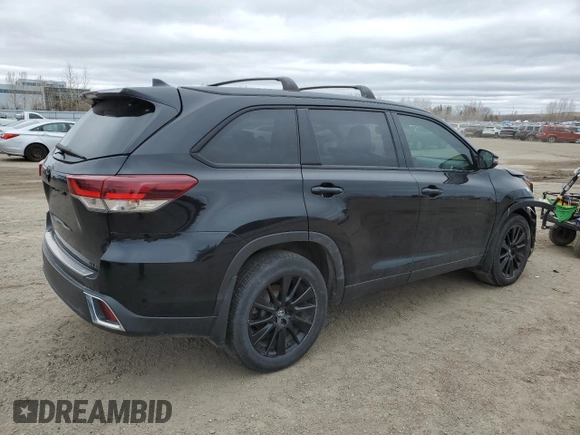 2019 Toyota Highlander SE z VIN 5TDJZRFH2KS963669, wystawiony jako Copart lot #52721595 z przebiegiem 85 366 mil mil oraz Szkoda całkowita • Salvage title. Historia ofert i sprzedaży dostępna na DreamBid. Obrazek 3.