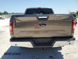 2018 Ford F-150 XL with VIN 1FTEW1CG4JKC38569, listed as a Copart auction lot 54779805 with 97,190 mi miles and Salvage Title. Bid and sale history available at carsss.com. Image 6.