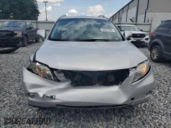 2011 Lexus RX 350 with VIN 2T2ZK1BA0BC044081, listed as a Copart auction lot 55827005 with 192,181 mi miles and Salvage Title. Bid and sale history available at DreamBid. Image 5.