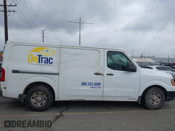 2012 Nissan NV S with VIN 1N6BF0KL6CN104110, listed as a IAAI auction lot 42118153 with 382,169 mi miles. Bid and sale history available at carsss.com. Image 13.