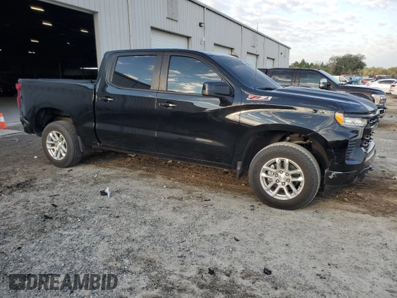 2022 Chevrolet Silverado 1500 LT with VIN 3GCUDDED6NG614319, listed as a Copart auction lot 47026275 with 30,994 mi miles and Salvage Title. Bid and sale history available at DreamBid. Image 4.